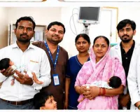 डॉक्टरों की टीम ने जुड़वा नवजातों को दी नई जिंदगी 
