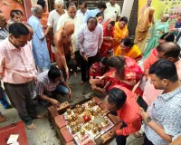 35 फुट ऊंचे मानस्तंभ का भूमि पूजन