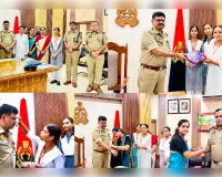रक्षाबंधन की पावन डोर से मजबूत हुआ पुलिस-जन संवाद