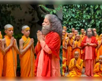 गंगा तट पर गूंजे वेद मंत्र, परमार्थ निकेतन में जीवंत हुई ऋषि परंपरा