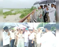 जिलाधिकारी ने चांदपुर–हस्तिनापुर मार्ग का किया निरीक्षण
