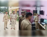 डीसीपी मो. मुश्ताक ने निगोहां थाने का किया निरीक्षण, पुलिसिंग व्यवस्था का लिया जायजा