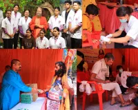 कांवड़ यात्रियों को परमार्थ निकेतन की सौगात, स्वास्थ्य जांच से स्वच्छ पेयजल तक व्यवस्था