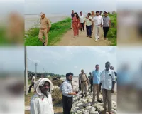 संभावित बाढ़ क्षेत्रों में प्रशासन की पैनी नजर, एसडीएम ने किया निरीक्षण