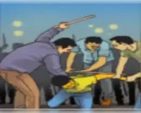दबंगो ने रंगदारी ना देने पर बिजली ठेकेदार को गन प्वाइंट पर रखकर पीटा