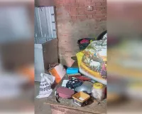 घर में धावा बोलकर सोने चांदी के जेवरात व नगदी उड़ाई