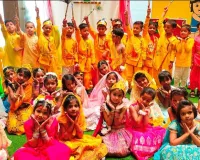 उर्मिला एजुकेशनल एकेडमी में हर्षोल्लास से मनाया गया जन्माष्टमी उत्सव