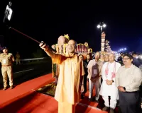 सीएम योगी ने कान्हा भक्ति स्तंभ मार्ग का किया लोकार्पण