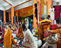 पुलिस लाइन में धूमधाम से मना श्रीकृष्ण जन्मोत्सव