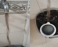 काले पानी की शिकायत पर पहुंची नगर निगम टीम