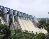 कोरबा के बांगो बांध में बढ़ा जलस्तर, पांच गेट खोले गए