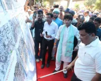 ग्वालियर एलिवेटेड रोड फेज-2 का सिंधिया ने किया निरीक्षण