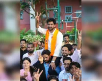 पंजाब यूनिवर्सिटी छात्रसंघ चुनाव में अभाविप की दूसरी बार शानदार जीत