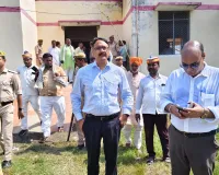 उप मुख्यमंत्री के आगमन के दृष्टिगत कार्यक्रम स्थल का किया गया निरीक्षण