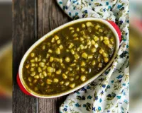 पालक, कॉर्न और लहसुन से तैयार होने वाली स्वादिष्ट सब्जी 