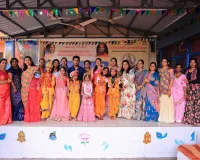 परमार्थ विद्या मंदिर में जन्माष्टमी पर गूंजा राधे-कृष्ण का जयघोष