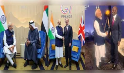जी-7 सम्मेलन में दिखी भारतीय कूटनीति, पीएम मोदी ने ब्रिटेन, यूएई, जापान, मिस्र और केन्या के नेताओं से की मुलाकात