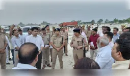 मुख्यमंत्री के कार्यक्रम की तैयारियों का जनप्रतिनिधियों एवं अधिकारियों ने लिया जायजा