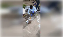  मंदिर की छत पर सो रहे पुजारी की निर्मम हत्या