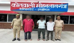 फर्जी बैनामा कर 8.50 लाख की धोखाधड़ी करने वाले 3 शातिर आरोपी गिरफ्तार