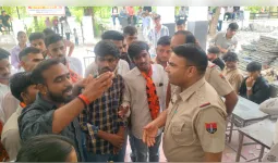 चित्तौड़गढ़: कॉलेज में छात्र संगठनों में टकराव, मारपीट विवाद के बाद एबीवीपी-एनएसयूआई में भारी हंगामा
