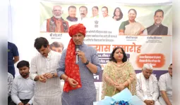 दिल्ली के समाज कल्याण मंत्री रविंद्र इंद्राज ने 18 करोड़ की विकास परियोजना का किया शिलान्यास