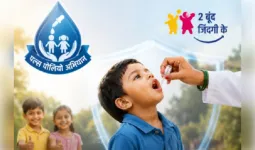 मध्य प्रदेश में पल्स पोलियो अभियान: 1.07 करोड़ बच्चों को पिलाई जाएगी पोलियो की दवा