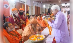 निष्काम सेवा ट्रस्ट में विश्व हिन्दू परिषद के केन्द्रीय संत मार्गदर्शक मण्डल उपवेशन की बैठक