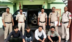 रायगढ़: स्टील प्लांट से लाखों की चोरी का हुआ खुलासा, 5 आरोपी गिरफ्तार