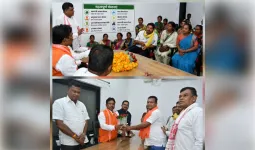सरपंच संघ ने सांसद को सौंपा ज्ञापन, पंचायतों में तीन प्रमुख कार्यों को प्राथमिकता देने की मांग