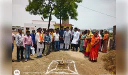 धमतरी: 44 लाख से मुक्तिधाम का होगा विकास व सौंदर्यीकरण, महापौर ने किया भूमिपूजन