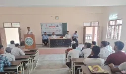 कृषि महाविद्यालय में खेत बचाओ अभियान का आयोजन