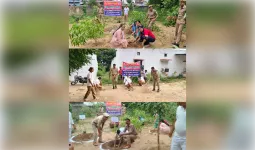 विश्व पर्यावरण दिवस पर रिजर्व पुलिस लाइन में वृक्षारोपण, स्वच्छता का दिया संदेश