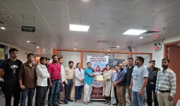 कैंसर संस्थान में " रक्तदान शिविर " का आयोजन 