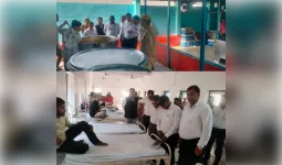 जिला कारागार का निरीक्षण, बंदियों को विधिक अधिकारों की दी जानकारी