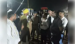 हरदा में 12 घंटे बाद खत्म हुआ किसानों का चक्काजाम, प्रशासन के आश्वासन पर बहाल हुआ नेशनल हाईवे
