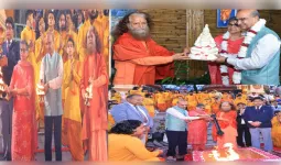 उत्तराखण्ड हाईकोर्ट के मुख्य न्यायाधीश मनोज कुमार गुप्ता ने परमार्थ निकेतन में की गंगा आरती