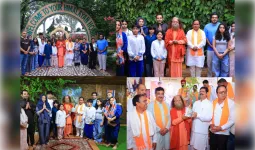स्वामी चिदानन्द और डॉ. धन सिंह रावत के बीच शिक्षा व युवा सशक्तिकरण पर मंथन
