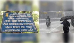 छत्तीसगढ़: बारिश का बढ़ा जोर , 80 किमी प्रति घंटे की हवा के साथ कई जिलों में चेतावनी जारी