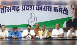 रायपुर में कांग्रेस का 'छात्रों की गूंज' अभियान, पेपर लीक पर केंद्र सरकार को घेरा