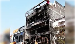 अलीगंज अग्निकांड: एलडीए का बड़ा फैसला, बिल्डिंग ध्वस्तीकरण का आदेश जारी