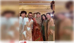 अंशुला कपूर-रोहन ठक्कर के रिसेप्शन में में लाइमलाइट लूट ले गईं बहनें जाह्नवी-शनाया