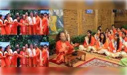 स्वामी चिदानन्द ने श्रावण मास की दी शुभकामनायें, 14वीं गंगा आरती प्रशिक्षण का शुभारंभ