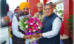  जगतार सिंह हवारा की पैरोल के लिए राज्यपाल से मिले सीएम मान