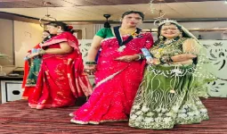 इनरव्हील क्लब मुरादाबाद सिविल लाइंस ने धूमधाम से मनाया तीजोत्सव