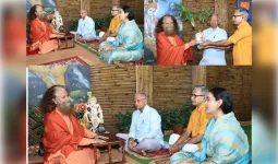 स्वामी चिदानन्द और गोपाल आर्य ने दिया हरित भविष्य का संदेश