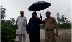 भारी बारिश के बीच कांवड़ियों की भरमार, मोर्चे पर डटे एसडीएम