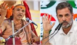 राहुल गांधी हिन्दू धर्म विरोधी मानसिकता, असत्य प्रचार छोड़ें: शंकराचार्य