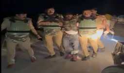 बहराइच में पुलिस मुठभेड़ के बाद बिजली तार चोर गिरोह के 5 शातिर गिरफ्तार