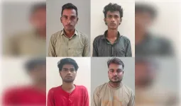 शेयर ट्रेडिंग में मुनाफे का झांसा, 1.15 करोड़ की ठगी, चार गिरफ्तार